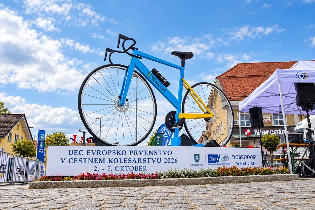 Veliko kolo v Šenčurju ob UEC Evropskem prvenstvu 2026